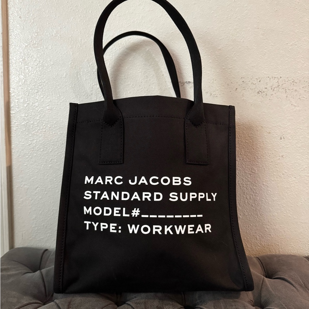 Marc Jacobs Black Workwear Tote Bag